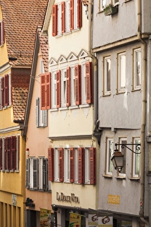 Images Dated 21st October 2014: Germany, Baden-Wurttemburg, Tubingen, old town building details