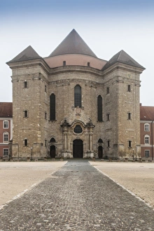 Images Dated 18th October 2014: Germany, Baden-Wurttemburg, Wiblingen, Kloster Wiblingen Abbey, 18th century monastery
