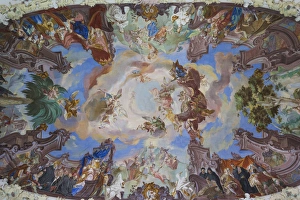 Germany, Baden-Wurttemburg, Wiblingen, Kloster Wiblingen Abbey, 18th century monastery
