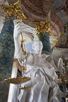 Images Dated 18th October 2014: Germany, Baden-Wurttemburg, Wiblingen, Kloster Wiblingen Abbey, 18th century monastery