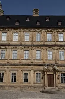 Germany, Bamberg. Baroque four-winged New Residence (c. 1692-1703), former bishops palace