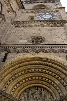 Germany, Bamberg. Exterior Gothic Bamberg Cathedral (aka cathedral of St. Peter & St