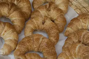 Roll Prints: Germany, Bamberg. Famous Bamberg croissants made with more butter than normal
