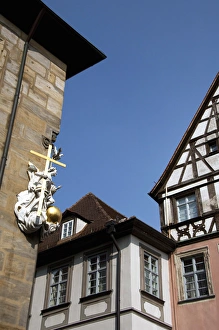 Images Dated 21st September 2009: Germany, Bamberg. Historic apothecary, oldest pharmacy in Bamberg