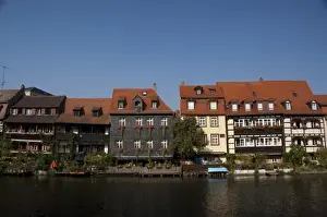 Images Dated 21st September 2009: Germany, Bamberg. Little Venice (aka Klein Venedig), historic medieval former fisherman s
