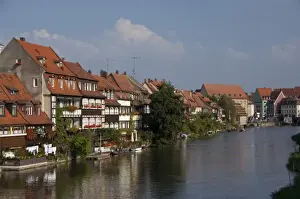 Images Dated 21st September 2009: Germany, Bamberg. Little Venice (aka Klein Venedig), historic medieval former fisherman s