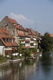 Images Dated 21st September 2009: Germany, Bamberg. Little Venice (aka Klein Venedig), historic medieval former fisherman s