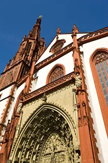 Images Dated 1st June 2008: GERMANY, Bavaria, Bayern, Wurzburg. Marienkapelle church