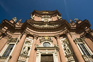 GERMANY, Bavaria, Bayern, Wurzburg. Neumunster church