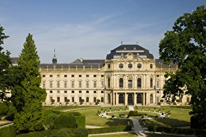 Images Dated 2nd June 2008: GERMANY, Bavaria, Bayern, Wurzburg. Residenz Palace, east view