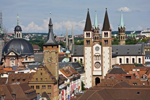 GERMANY, Bavaria, Bayern, Wurzburg. Dom Cathedral