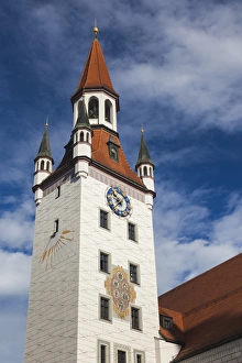 Deutschland Prints: Germany, Bavaria, Munich, Altes Rathaus, old town hall