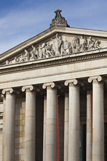 Deutschland Prints: Germany, Bavaria, Munich, Glyptothek, museum of antiquity, exterior