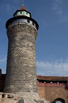 Images Dated 20th September 2009: Germany, Bavaria, Nuremberg. Historic 11th century Imperial Castle (aka Kaiserburg)