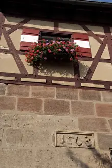 Images Dated 20th September 2009: Germany, Bavaria, Nuremberg. Historic Imperial Castle (aka Kaiserburg). The Deep