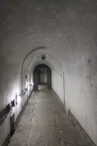 Deutschland Prints: Germany, Bavaria, Obersalzberg, former Nazi air-raid bunker Obersalzberg, bunker interior