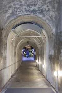 Images Dated 12th October 2014: Germany, Bavaria, Obersalzberg, former Nazi air-raid bunker Obersalzberg, bunker interior