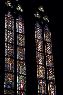 Images Dated 19th September 2009: Germany, Bavaria, Regensburg. Bavarian Gothic St. Peters Cathedral (13th - 16th century)
