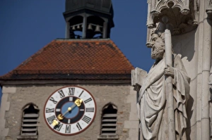 Images Dated 19th September 2009: Germany, Bavaria, Regensburg. Gothic St. Peters Cathedral (13th - 16th century)