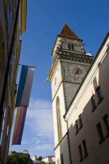 Passau Prints: Germany, Bayern-Bavaria, Passau. Town Hall tower