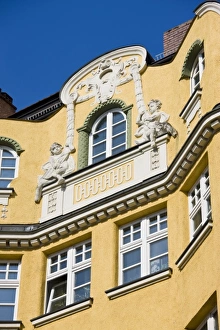 Germany, Bayern-Bavaria, Regensburg. Obere Bachgasse street