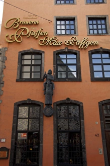 Cologne Prints: Germany, Cologna (aka Koln). Historic old tavern