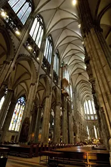 Images Dated 25th September 2009: Germany, Cologne (aka Koln). 13th Century Gothic Cologne Cathedral, the largest in