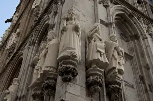 Images Dated 25th September 2009: Germany, Cologne. Late Gothic Old City Hall (aka Town Hall)