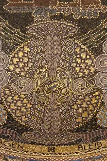 Images Dated 3rd November 2014: Germany, Hesse, Darmstadt, Mathildenhohe Kunstlerkolonie Park, Jugendstil building detail