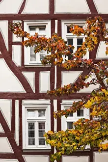Germany, Hesse, Wetzlar, half-timbered town buildings