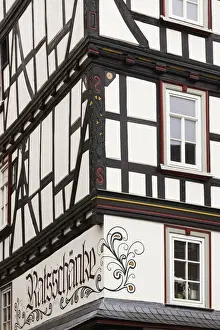 Images Dated 4th November 2014: Germany, Hesse, Wetzlar, half-timbered town buildings