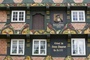 Art And Craft Prints: GERMANY, Niedersachsen, Celle. Old Timbered houses