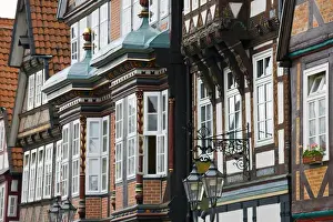 GERMANY, Niedersachsen, Celle. Old Timbered houses