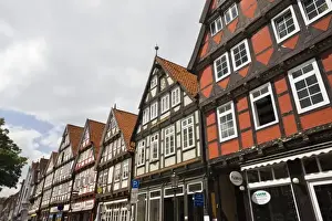 Images Dated 18th May 2008: Germany, Niedersachsen, Celle. Old Timbered houses