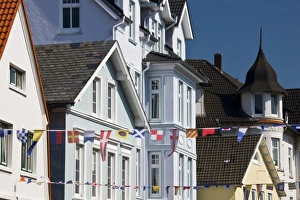 Germany, Niedersachsen, Cuxhaven. Town buildings