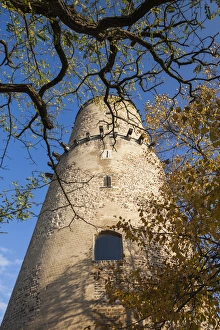 Images Dated 6th November 2014: Germany, Nordrhein-Westfalen, Bad Godesberg, Godesburg Castle Tower atop Godesberg Hill