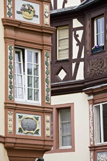 Images Dated 3rd May 2008: GERMANY, Rheinland-Pfaltz, Koblenz. Detail of the Four Towers buildings, 17th century
