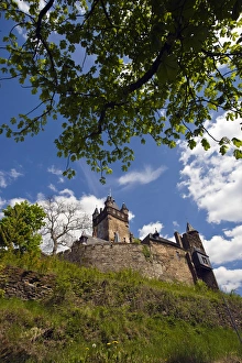 GERMANY, Rheinland-Pfaltz, Mosel River Valley, Cochem. Reichsburg castle