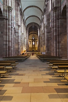 Images Dated 2nd November 2014: Germany, Rheinland-Pfalz, Speyer, Dom cathedral, interior