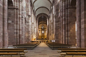 Images Dated 2nd November 2014: Germany, Rheinland-Pfalz, Speyer, Dom cathedral, interior
