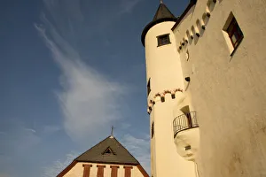 Images Dated 13th December 2012: Germany, Rhineland-Palatinate, Braubach, Marksburg Castle