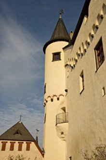 Images Dated 13th December 2012: Germany, Rhineland-Palatinate, Braubach, Marksburg Castle
