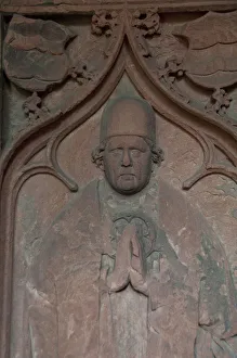 Images Dated 24th September 2009: Germany, Rhineland Palatinate, Mainz. Mainz Cathedral, interior sculptures