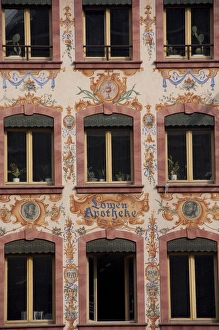 Images Dated 24th September 2009: Germany, Rhineland Palatinate, Mainz. Reproduction architecture in Cathedral Square