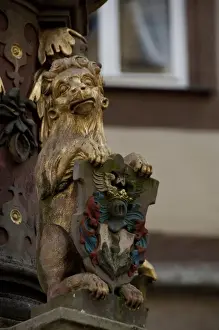 Images Dated 22nd September 2009: Germany, Rothenburg. Market Square (aka Marktplatz), late Renaissance (1608) St