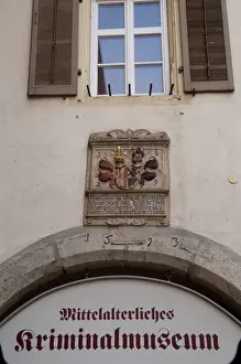 Rothenburg Prints: Germany, Rothenburg. The Medieval Crime Museum (aka Mittelalterliches Kriminalmuseum)