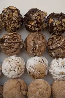 Sweet Prints: Germany, Rothenburg. Typical Rothenburg Schneeballen (snowballs) local specialty