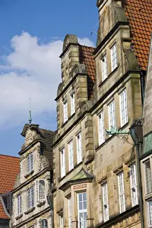 GERMANY, State of Bremen, Bremen. Building on the Marktplatz