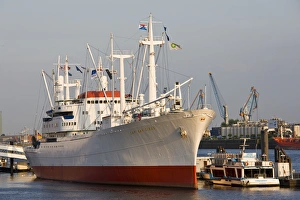 Images Dated 14th May 2008: GERMANY, State of Hamburg, Hamburg. Cap San Diego museum ship