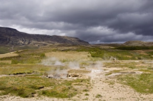 Images Dated 1st June 2007: Geysir, Iceland